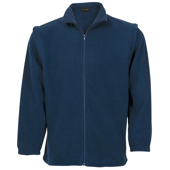 Mens Ultra Micro Fleece Navy Jacket