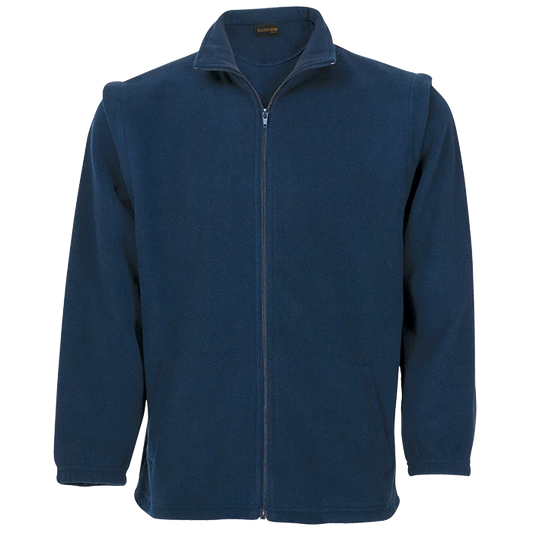 Mens Ultra Micro Fleece Navy Jacket